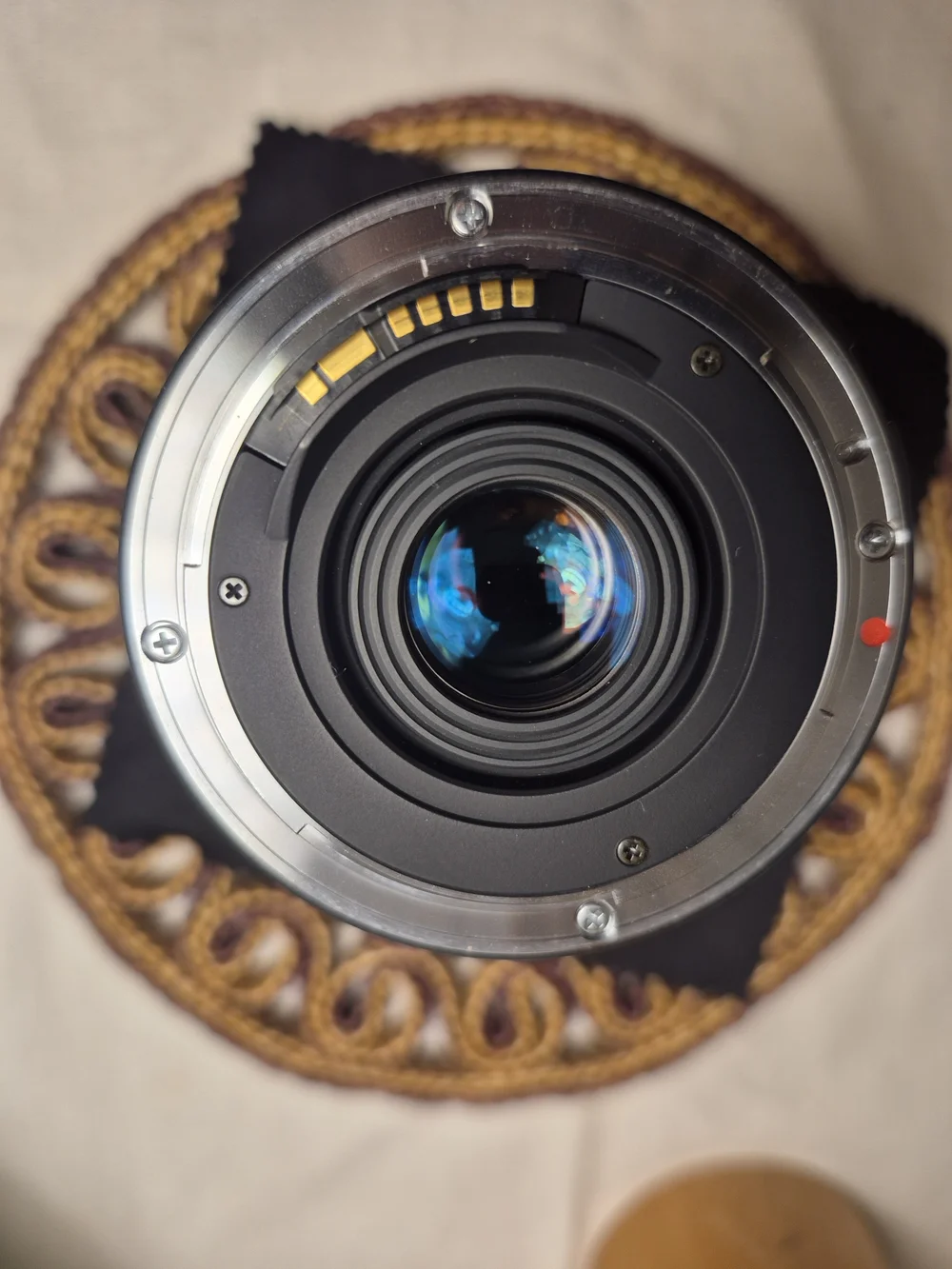 Canon Black DSLR Zoom Lens with Lens Cap